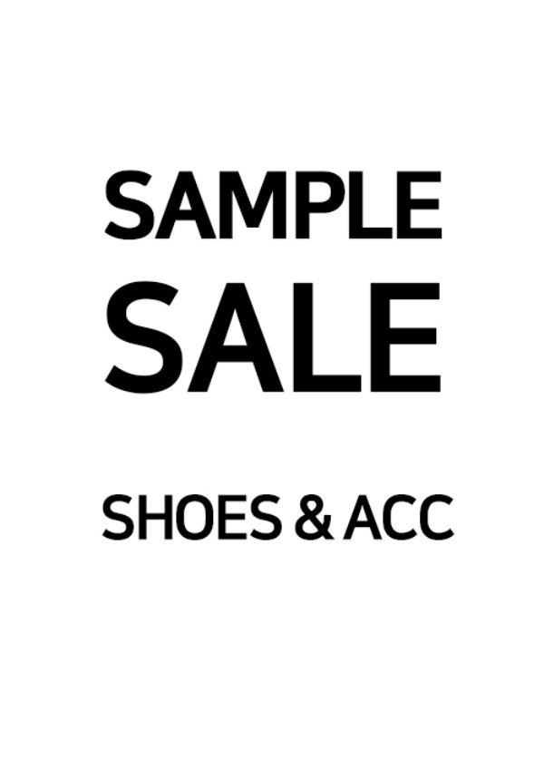 [샘플SALE] Shoes &amp; Acc