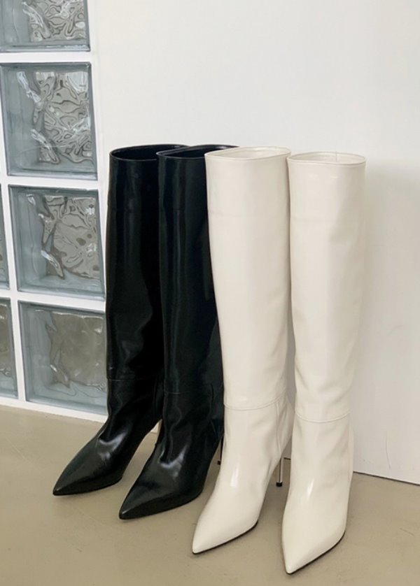 Jane Leather Long Boots