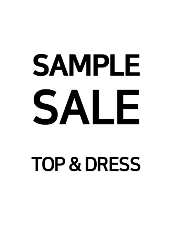 [샘플SALE] Top &amp; Dress